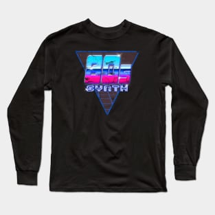 80s SYNTH #3 (worn look) Long Sleeve T-Shirt